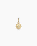 Diamond Butterfly Charm || option::14K Solid Gold