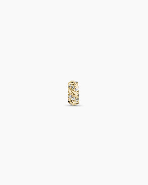 14K Diamond Crew Halo Charm || option::14K Solid Gold