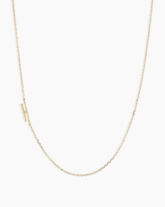 14K Solid Gold / H