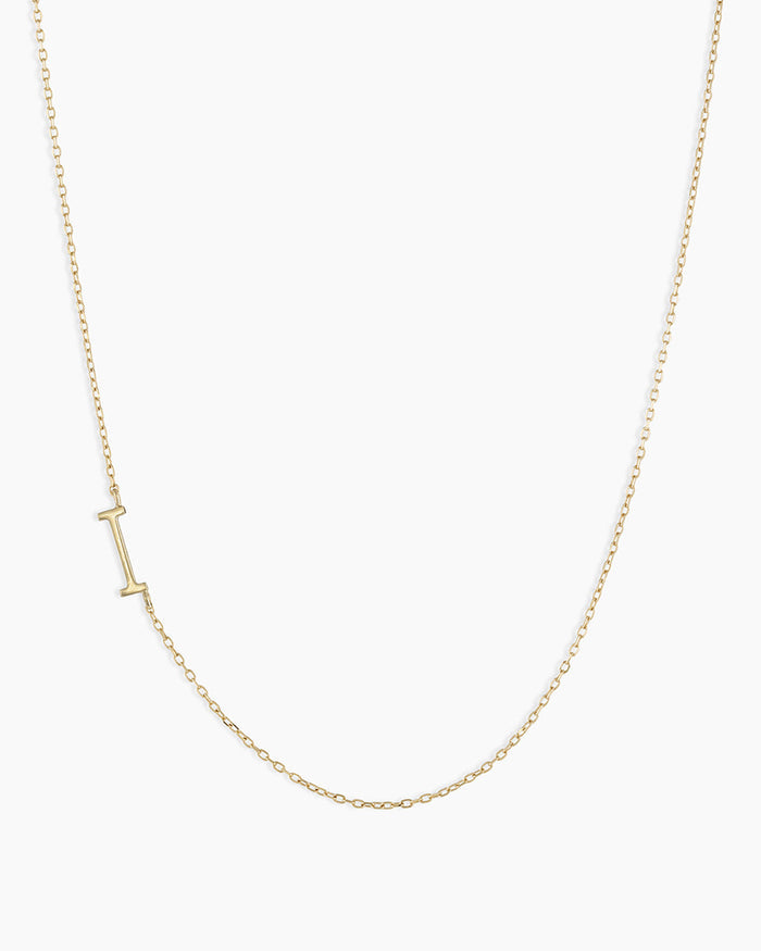 14K Solid Gold / I