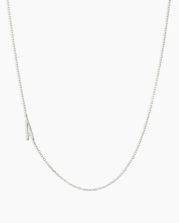 14K Solid White Gold / A