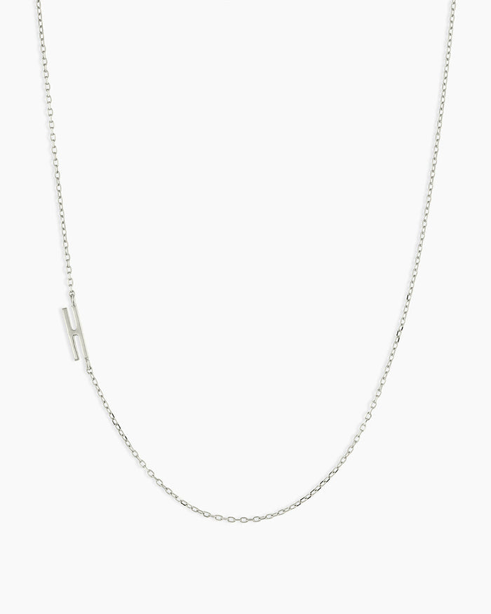 14K Solid White Gold / H