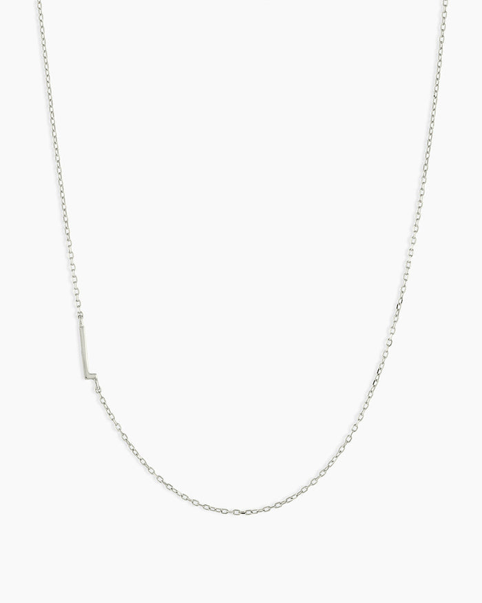 14K Solid White Gold / L
