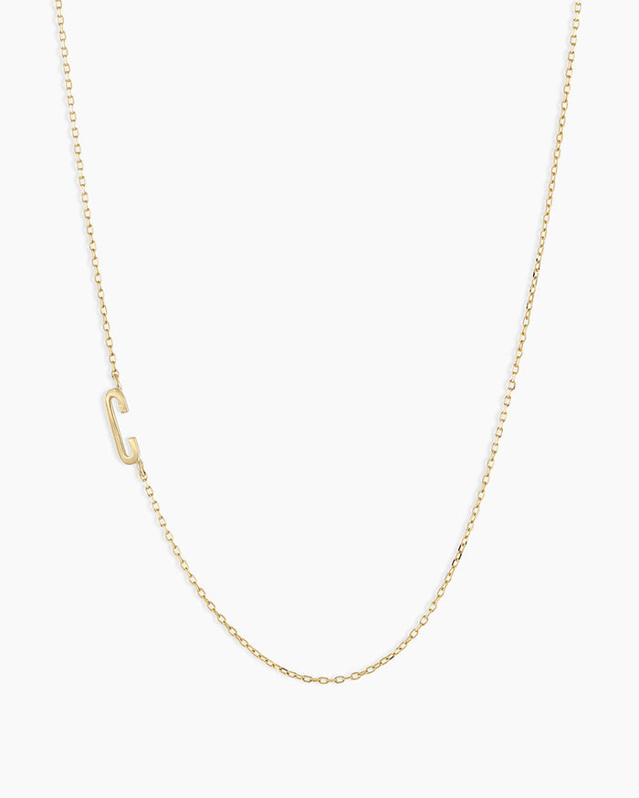 14K Solid Gold / C