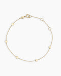 14K Gold Amour Heart Bracelet || option::14K Solid Gold