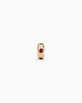 14K Solid Gold / Garnet - January