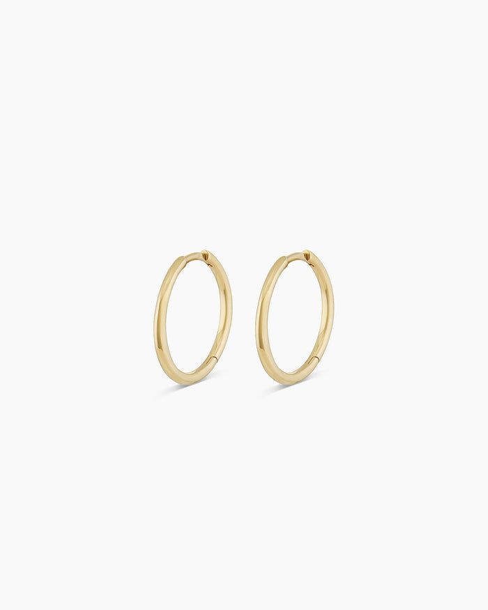 14K Solid Gold / 15mm
