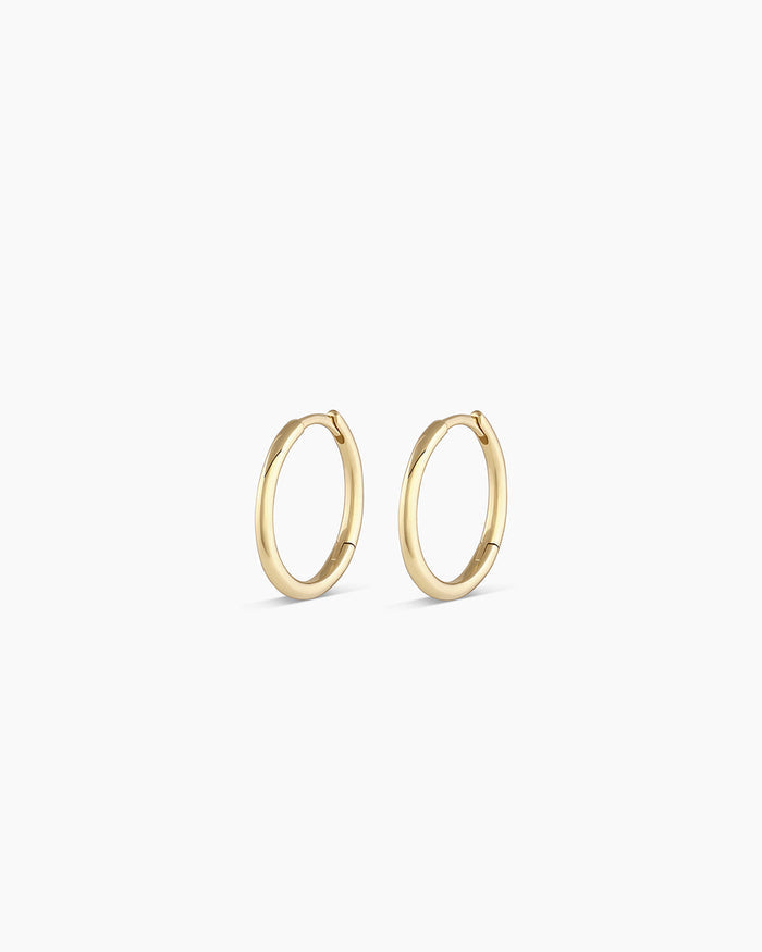 14K Solid Gold / 13mm
