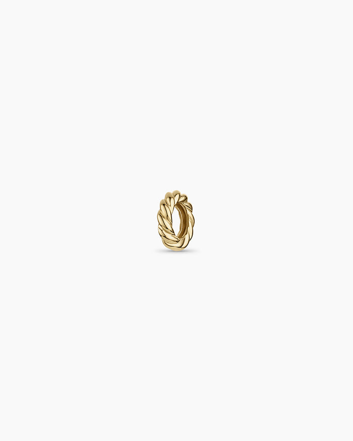 14K Gold Crew Halo Charm || option::14K Solid Gold