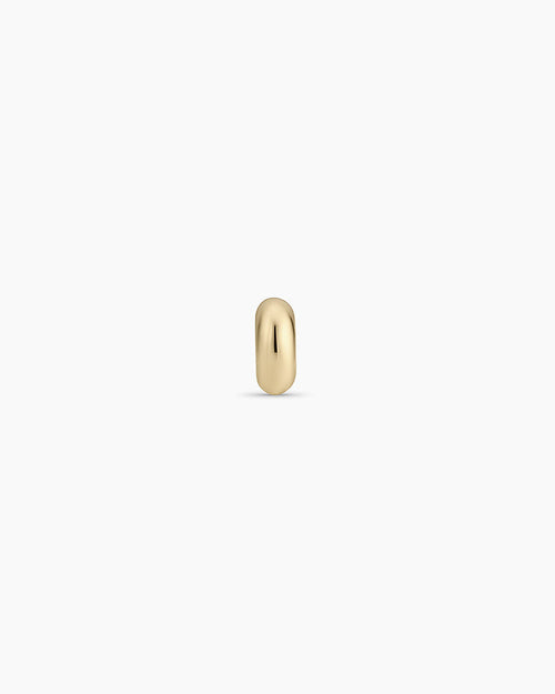 14K Gold Lou Halo Charm || option::14K Solid Gold