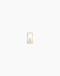 14K Gold Mama Halo Charm Necklace || option::14K Solid Gold