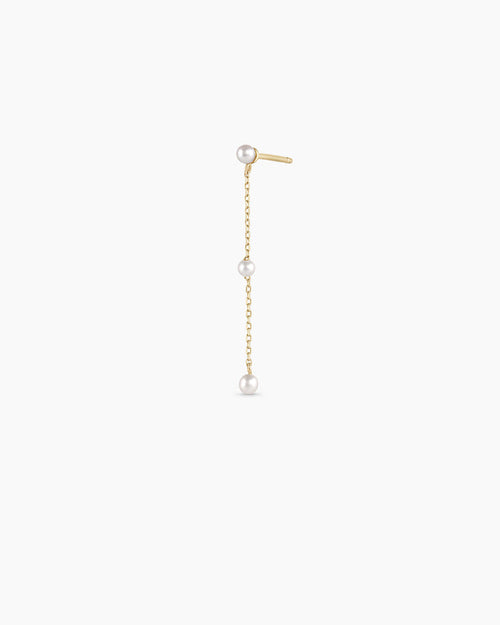 NewportPearl Earring || option::14K Solid Gold
