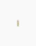 14K Gold Pearl Halo Charm || option::14K Solid Gold