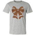154 Football Bow-Athletic Heather