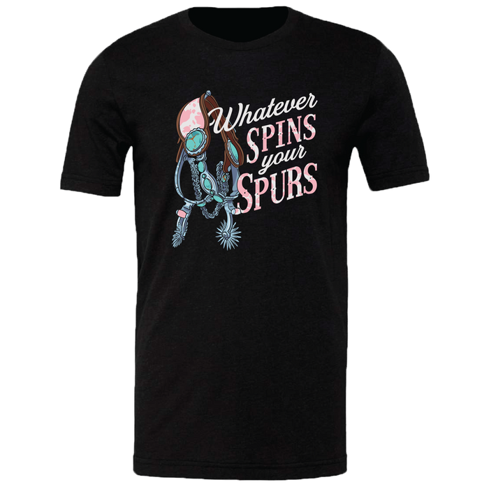 173 Spin Spurs-Black Heather