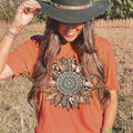 174 Concho Sunflower-Heather Orange