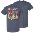 2640 Fall So Good SS-Heather Navy