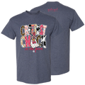 2646 Craziest Chick SS-Heather Navy