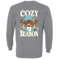 2686 Cozy Season Cow-Graphite Heather
