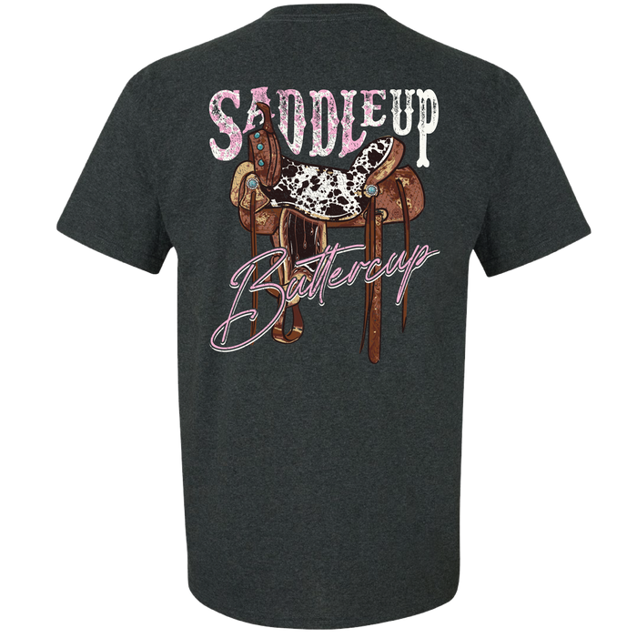 2717 Saddle Up SS Dark Heather