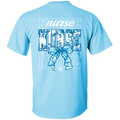 2729 Nurse Toile-Sky Blue