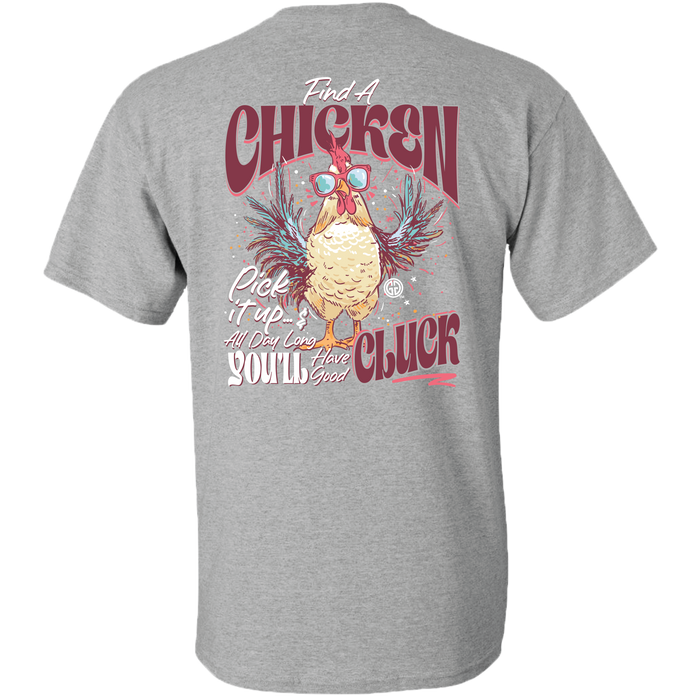 2738 Chicken Cluck-Sport Grey