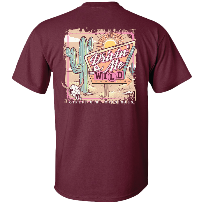 2755 Drivin Me Wild Maroon-Maroon