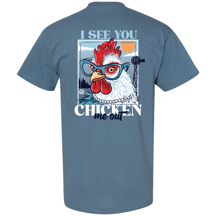 2763 Chicken Me Out-Indigo Blue