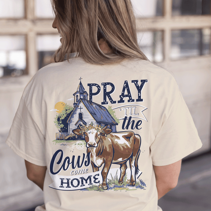 2764 Pray Cow Home - Natural