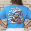 2766 Slothee Coffee - Heather Sapphire