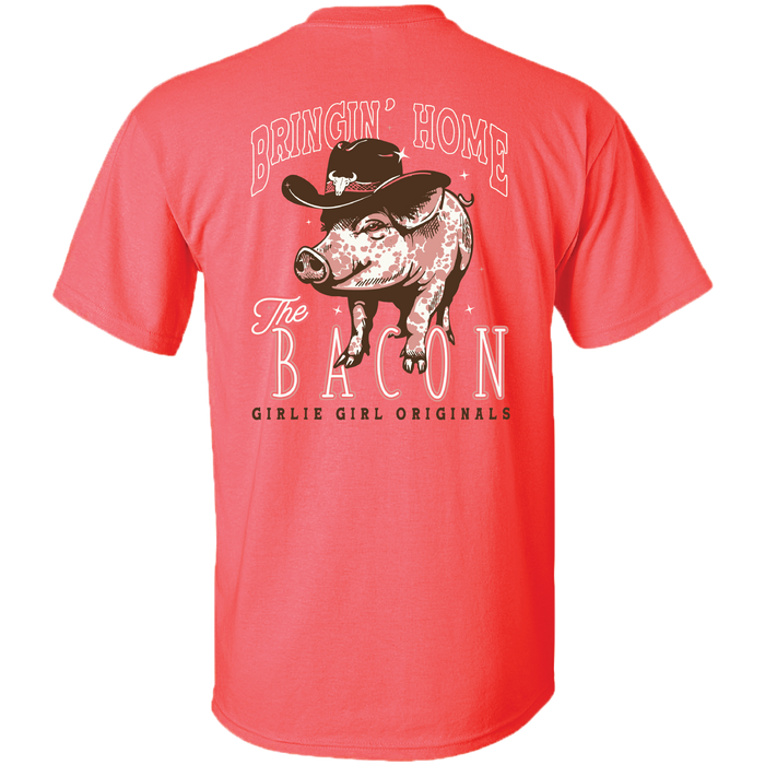 2773 Bring Home Bacon-Coral Silk