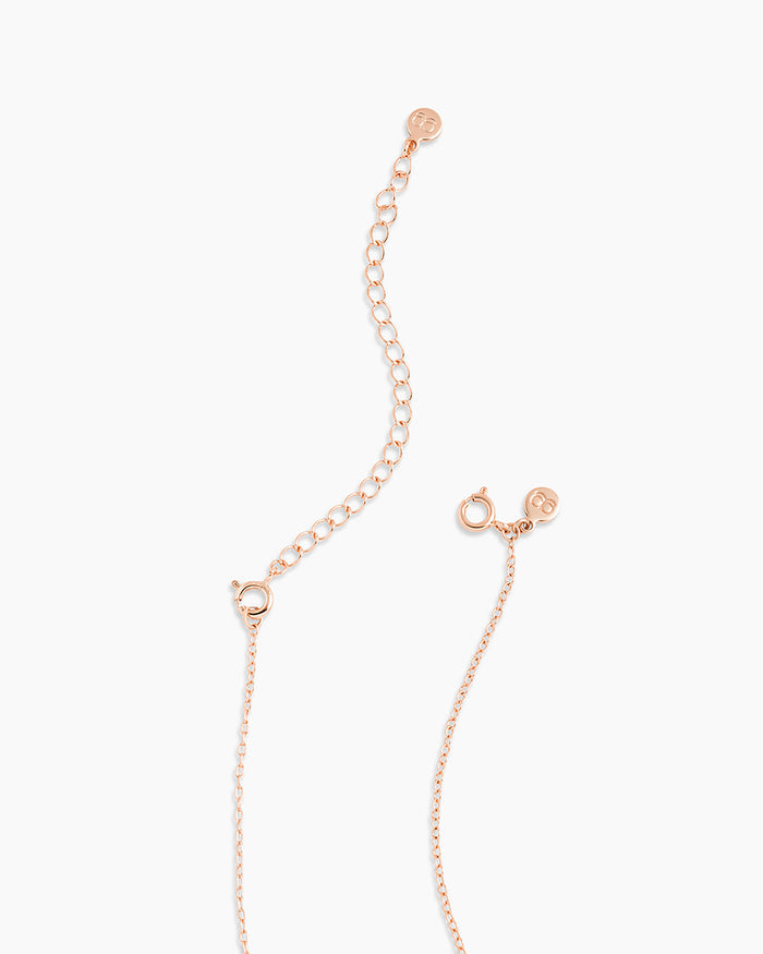 Rose 3" Necklace Extender set of 3 || option::Rose Gold Plated
