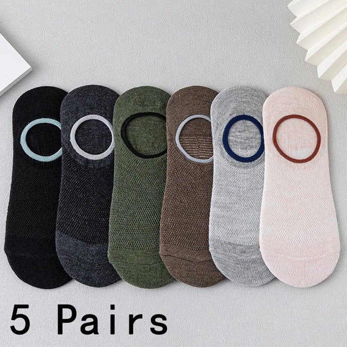 Multi color 5 pairs 1 / One Size