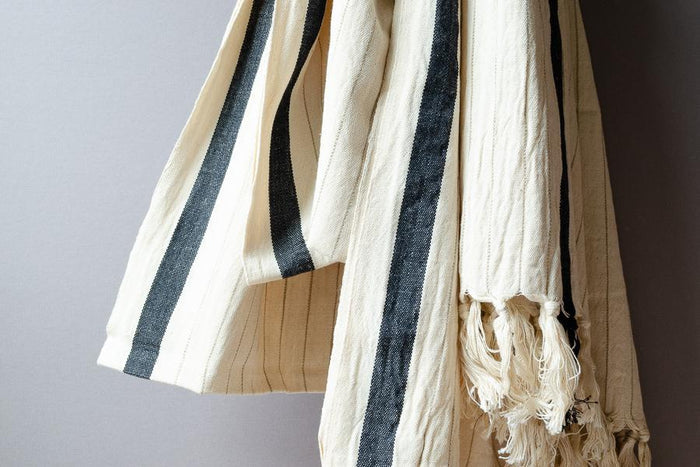 Adalar Linen Towel - Indigo Traders