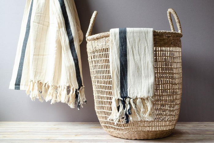 Adalar Linen Towel - Indigo Traders