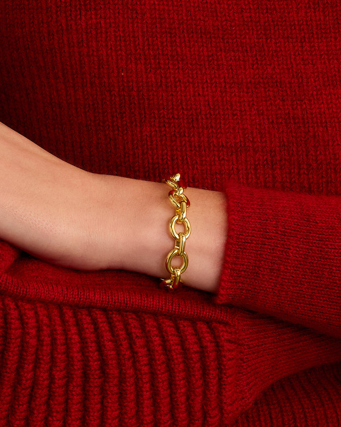 Adriana Bracelet || option::18K Gold Plated