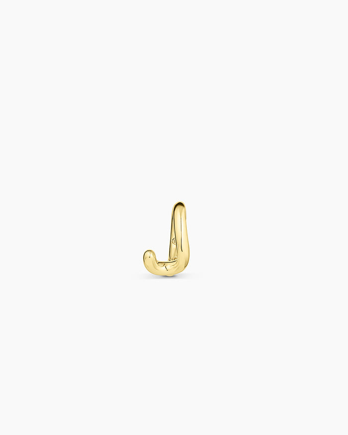 18K Gold Plated / J