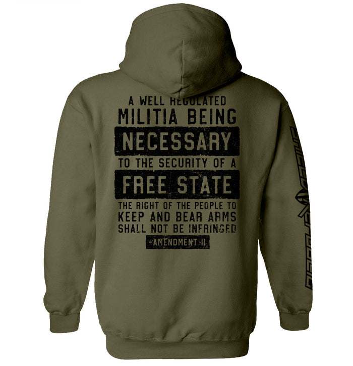 Hoodie / Army / S