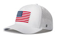 American Flag Performance 5-Panel Hat  |  USA Flexfit Snapback