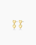 Amour Earrings || option::18K Gold Plated