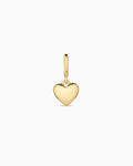 Helium Heart Parker Charm || option::18K Gold Plated
