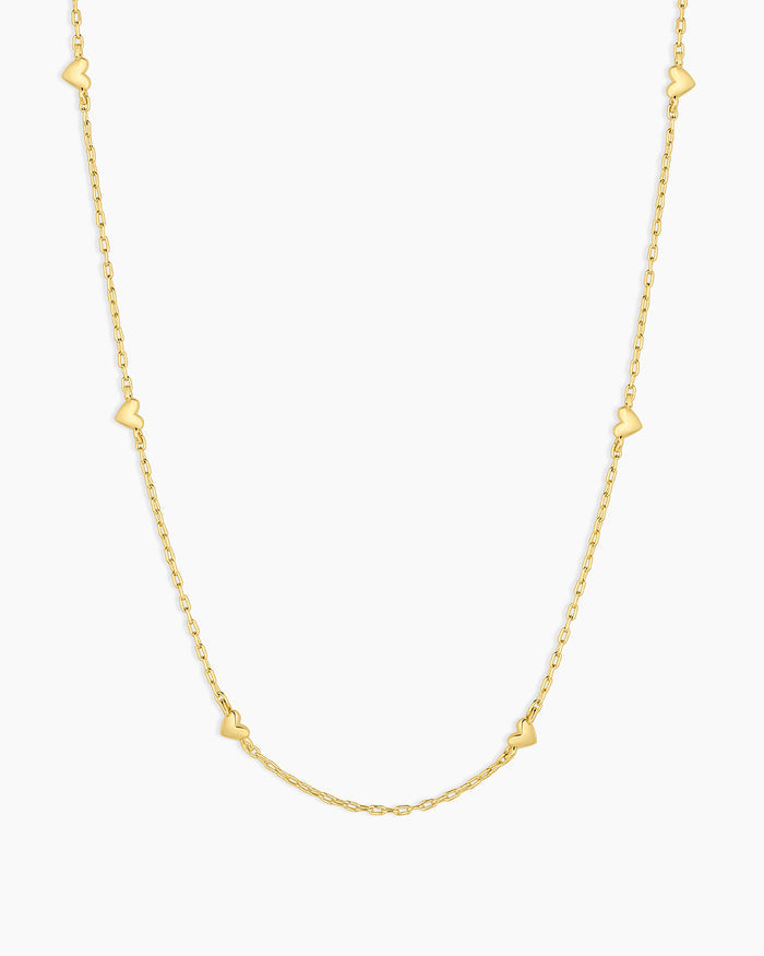 Amour Necklace || option::18K Gold Plated
