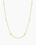 Amour Necklace || option::18K Gold Plated