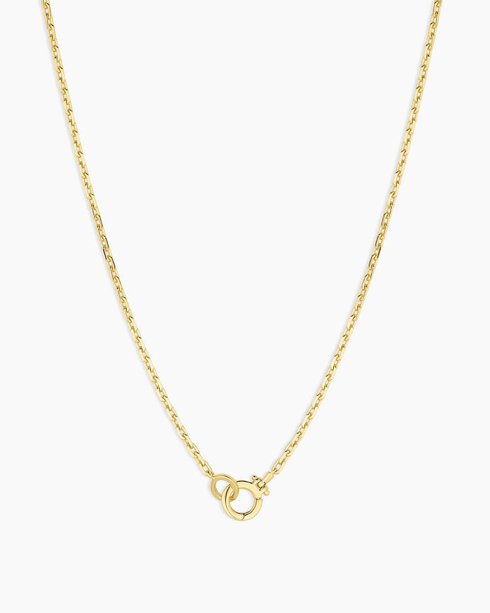 Asher Delicate Necklace || option::18 in., 18K Gold Plated