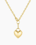 Asher Heart Necklace || option::18K Gold Plated