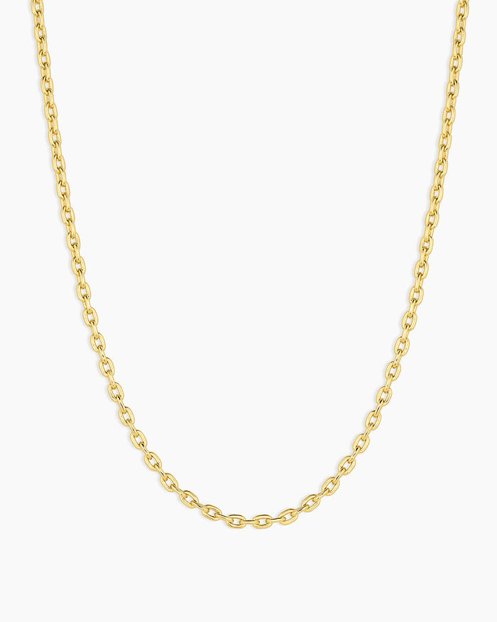 Avery Mini Necklace || option::18K Gold Plated