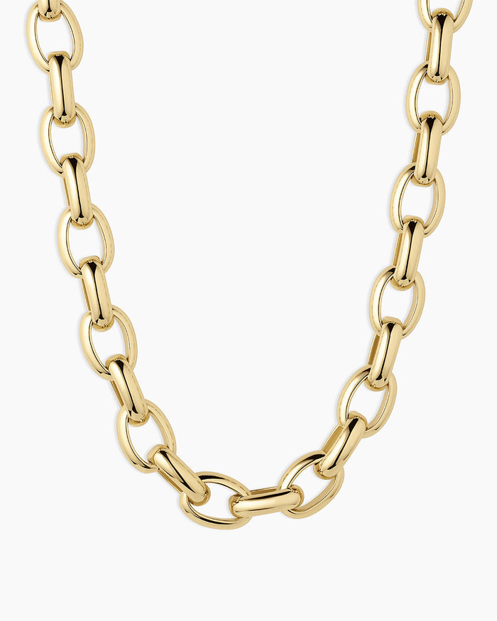 Avery Statement Necklace || option::18K Gold Plated