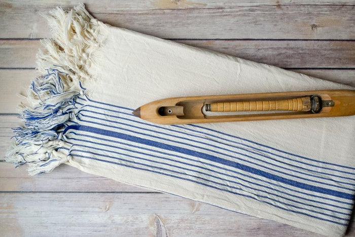 Azul Linen Towel - Indigo Traders