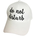 BA-2017 C.C Do Not Disturb White Cap
