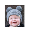 Baby-23 Double Pom Beanie Light Melange